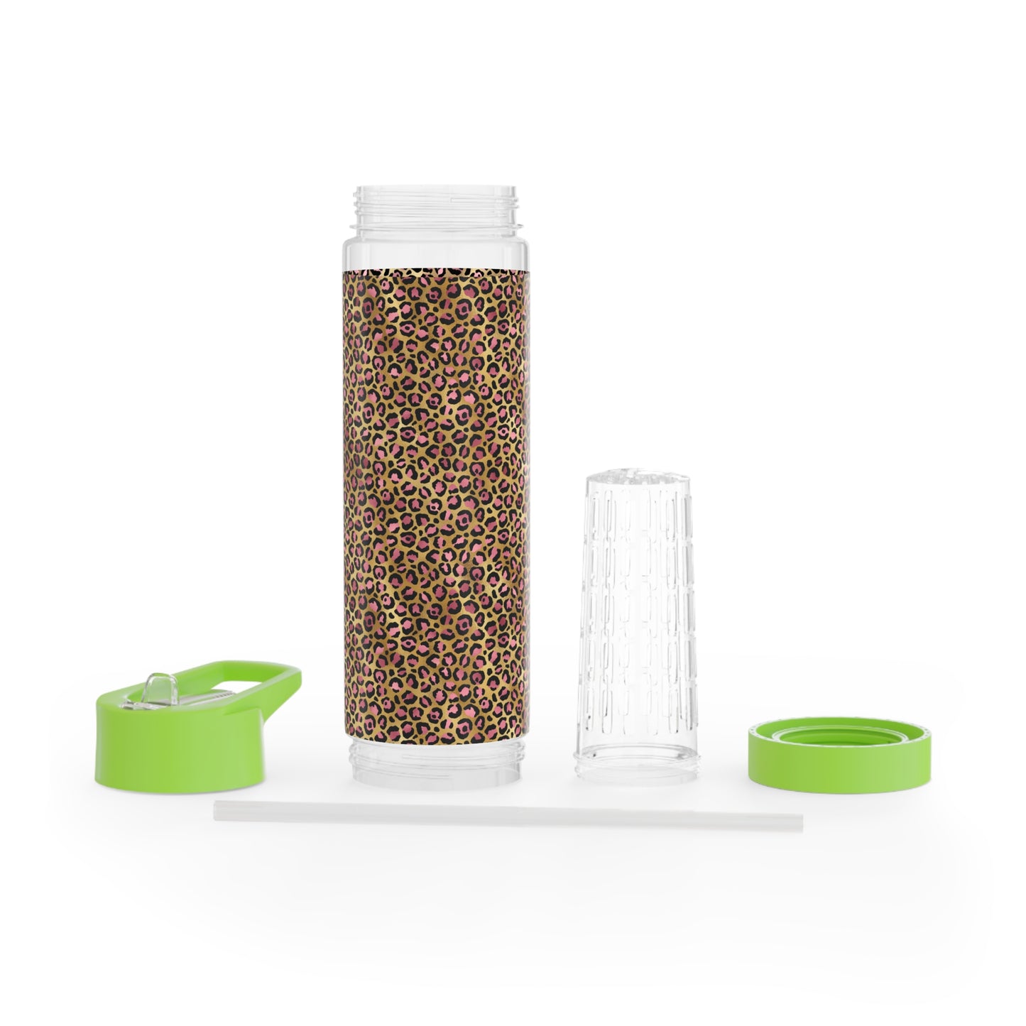 Leopard Luxe Infuser Water Bottle