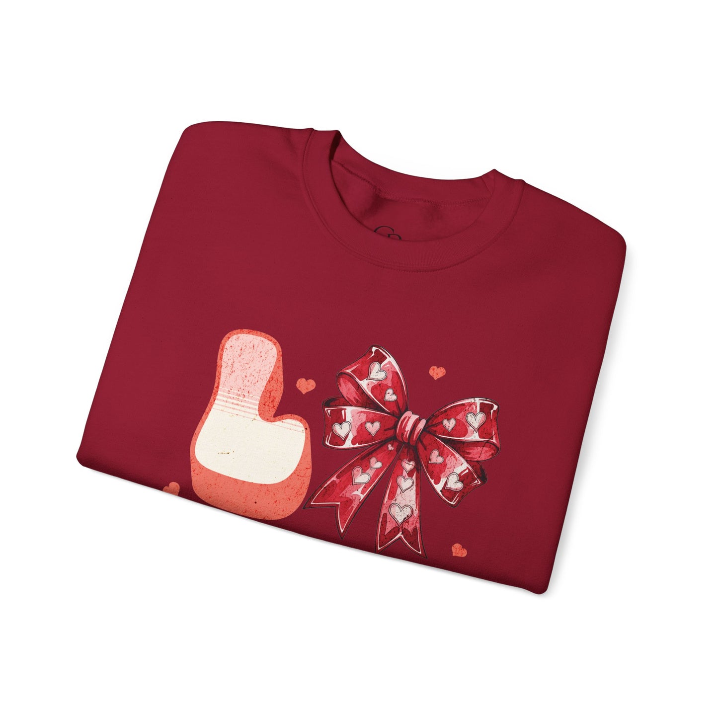LOVE Coquette Unisex Heavy Gildan Blend™ Crewneck Sweatshirt.