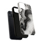 Black Marble Magnetic iPhone Case for Tough Protection, Stylish iPhone Mobile Accessory, Fashionable Gift, Unique Marble iPhone Design, Durable Smartphone Cover