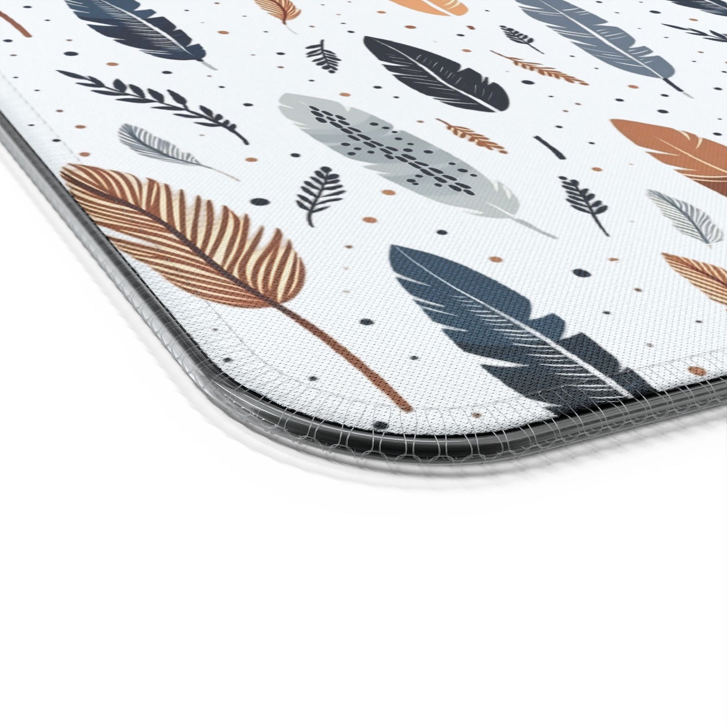 Whispering Feathers LED Gaming Mouse Pad, Wireless Charging