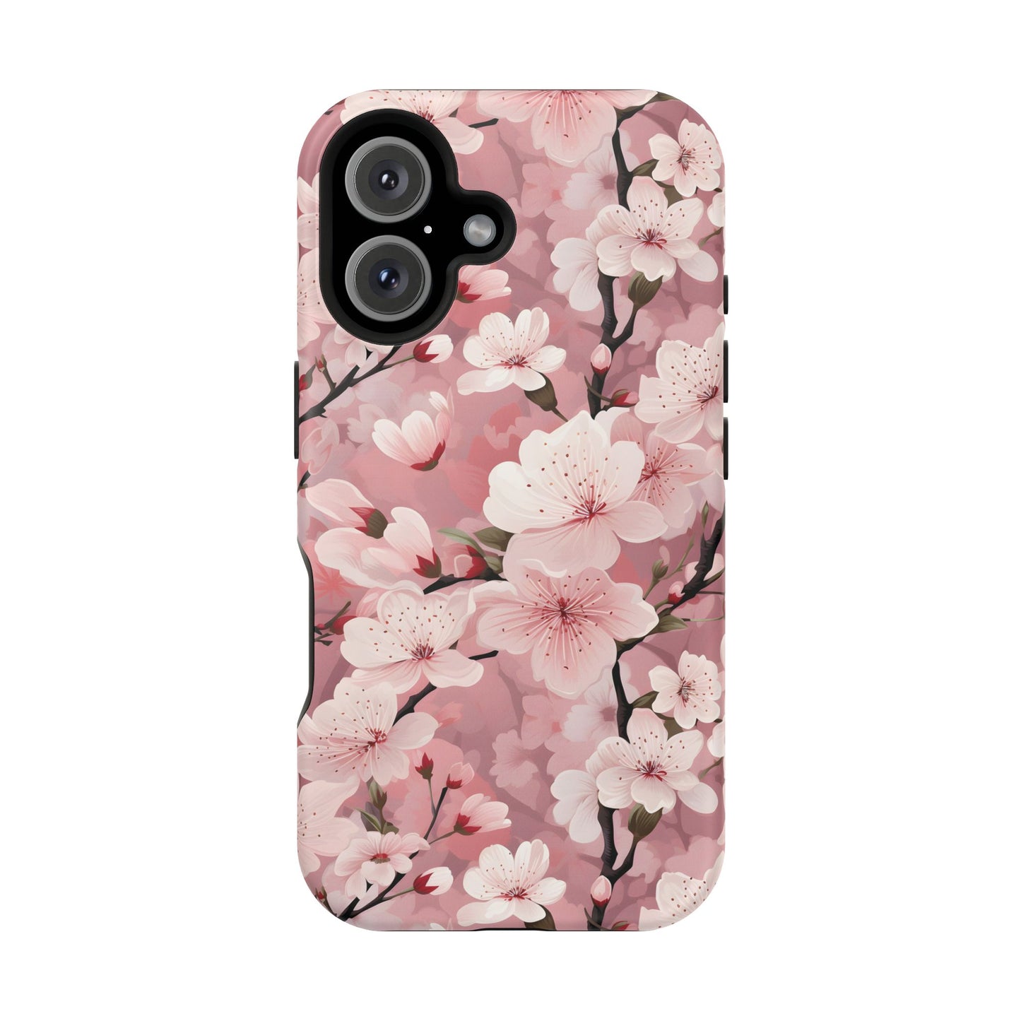 Cherry Blossom Magnetic Tough iPhone Cases