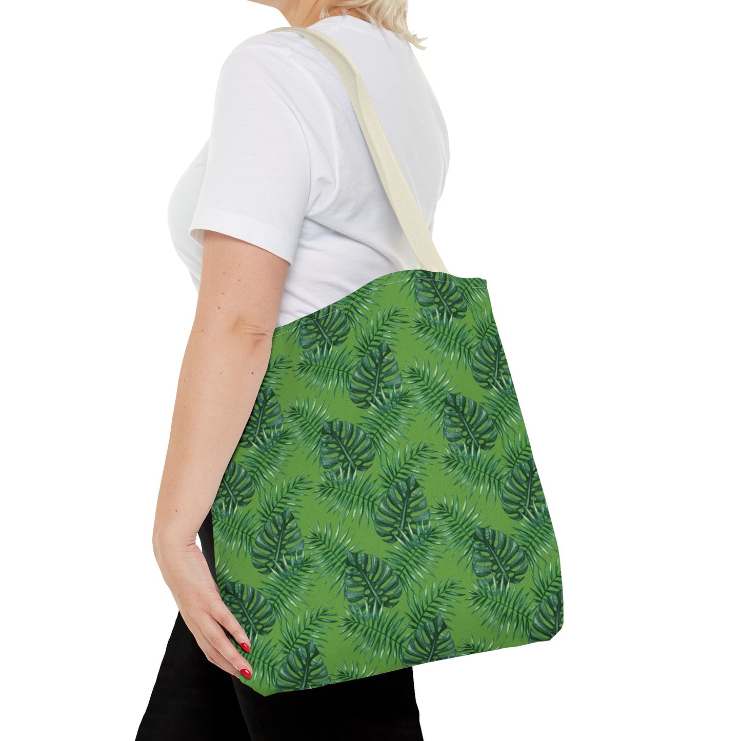 Green Tropical Bliss Tote Bag