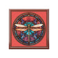 Dragonfly Stained Glass Jewelry Box — Decorative Trinket Keepsake for Her