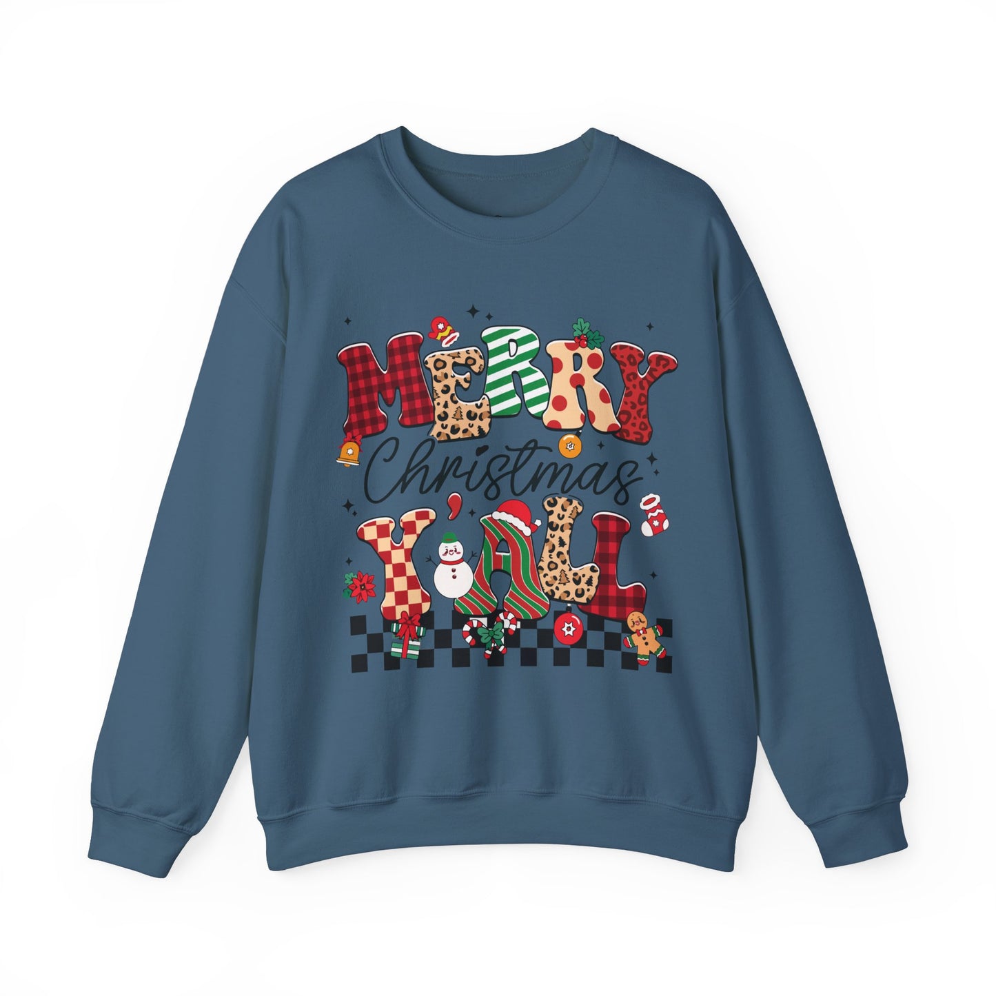 Merry Christmas Unisex Heavy Blend™ Crewneck Sweatshirt