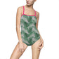 Grey Tropical Bliss Women's One-piece Swimsuit (AOP)