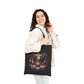 4th of July Patriotic Tote Bag — American Eagle Flag Canvas Grocery Bag