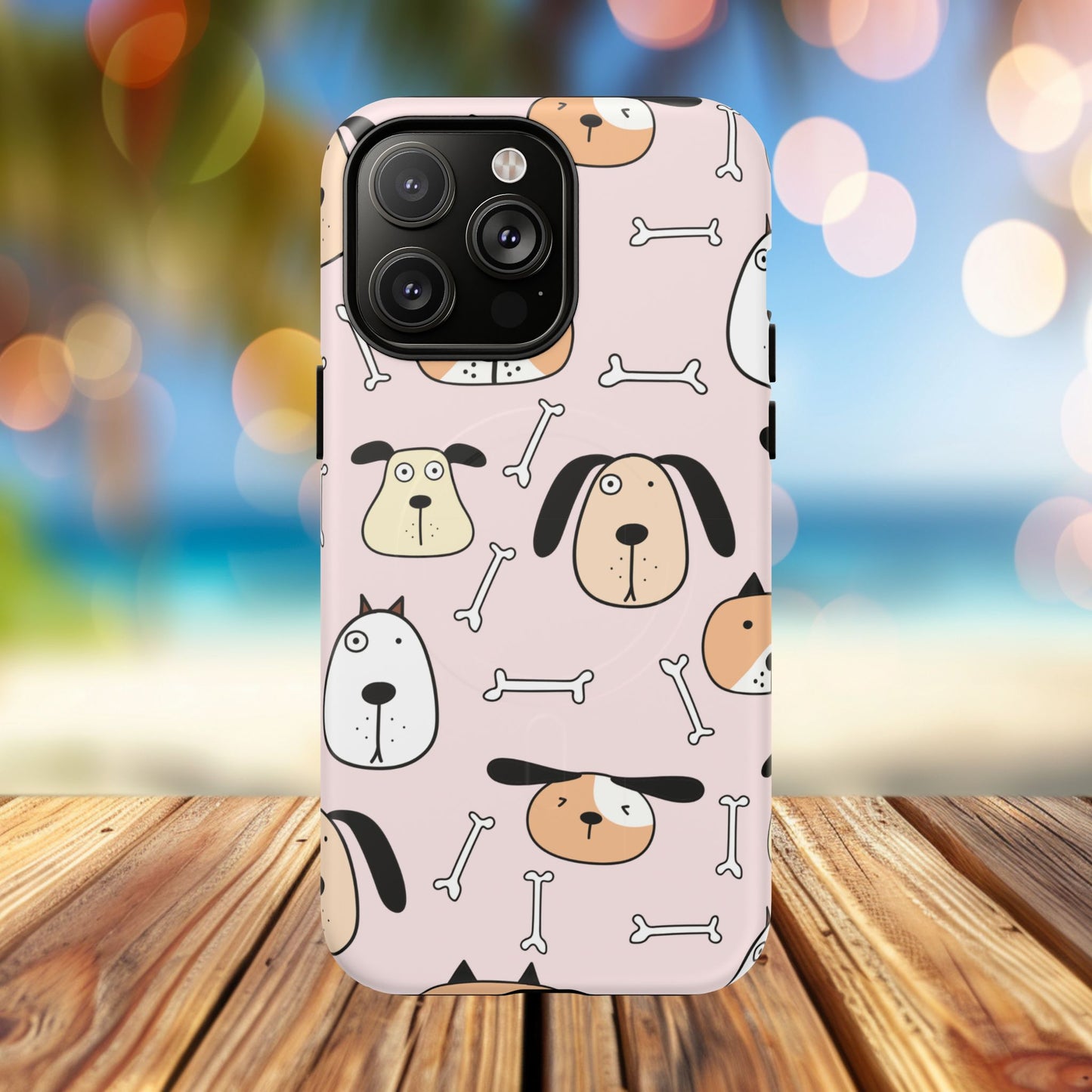 Cute Dog iPhone Case, Tough Magnetic Cases for Pet Lovers, Dog-Themed Accessories, Gift for Dog Owners, Unique iPhone Cover