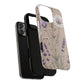 Lavender Floral Tough Magnetic Phone Case | Durable Protective Cover, Flower Design, Gifts for Her, Phone Accessories, Nature Lover