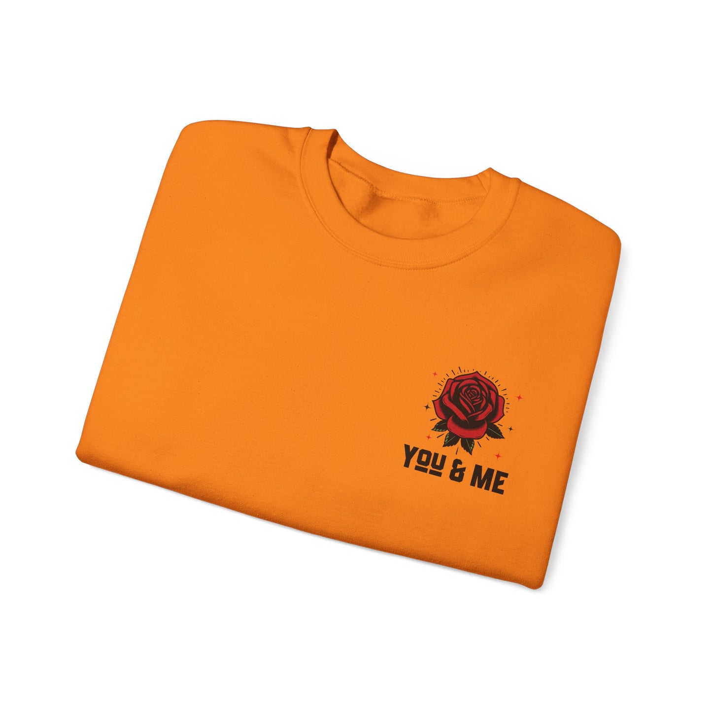 You and Me Valentines Unisex Heavy Blend™ Crewneck Sweatshirt.