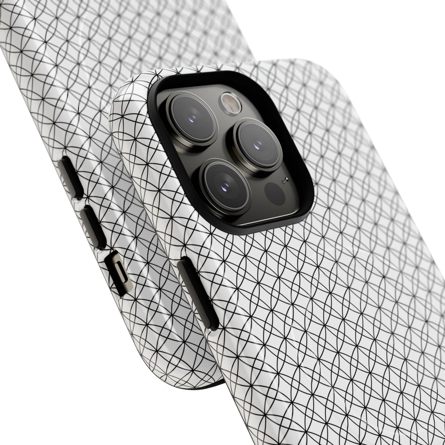 Personalized Geometric Phone Case, Stylish Tough Magnetic Cases, Unique Protection, Trendy Gift for Tech Lovers, Modern Mobile Accessory
