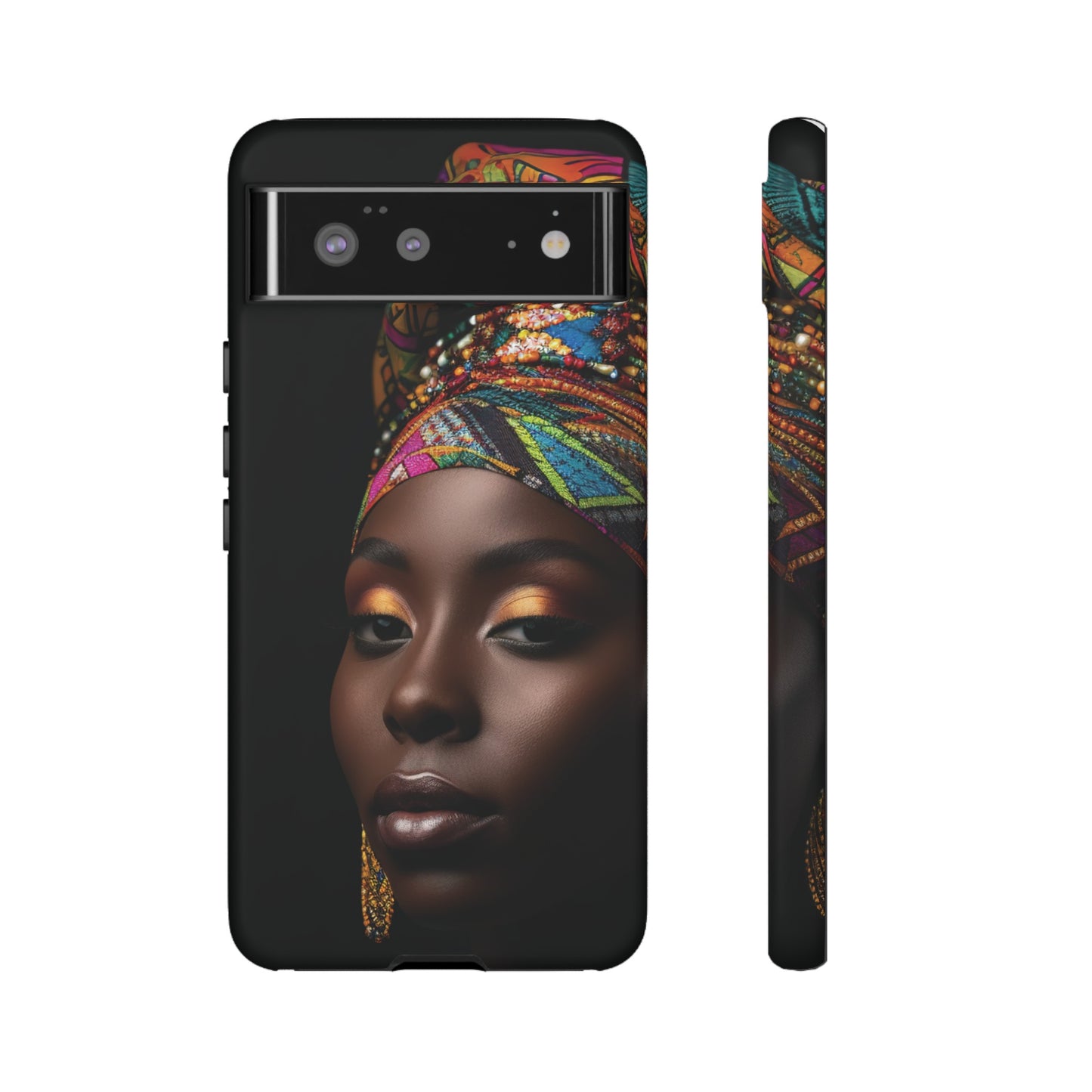 Regal Reflections: African Majesty Google Pixel Cases