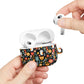Whimsical Feline Garden AirPod Cases (AOP) - Fun & Colorful Accessories for Pet Lovers.