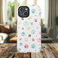 Pet Lover Magnetic iPhone Case - Cute Paw Print Design, Tough Magnetic Cases for Dog and Cat Owners, Gift for Animal Lovers