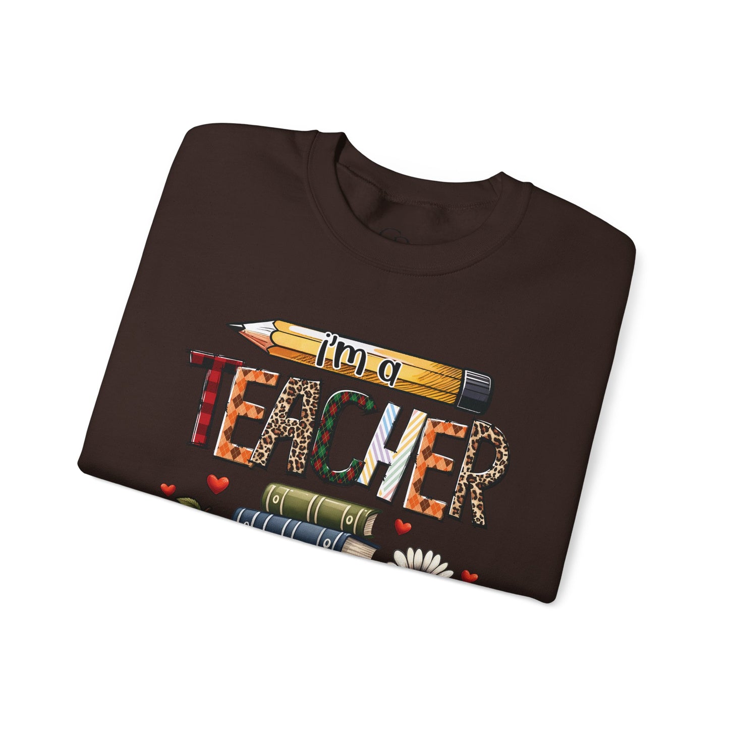 Teachers are Heros Unisex Heavy Blend™ Crewneck Sweatshirt