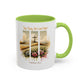 Inspirational Accent Coffee Mug - 'True Story, He’s Not Here!' - Perfect for Faith Lovers & Gift Ideas