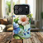 Rose Petal Mosaic Tough iPhone Magnetic Case, Durable Protection, Stylish iPhone Design, Gift for Her, Nature Lover, Unique Stained Glass  Accessory