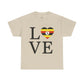 LOVE UGANDA Unisex Heavy Cotton Tee