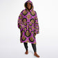 Geometric Harmony Reversible Snug Hoodie - AOP