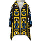 Geometric Harmony Fashion Elongated Cloak - AOP