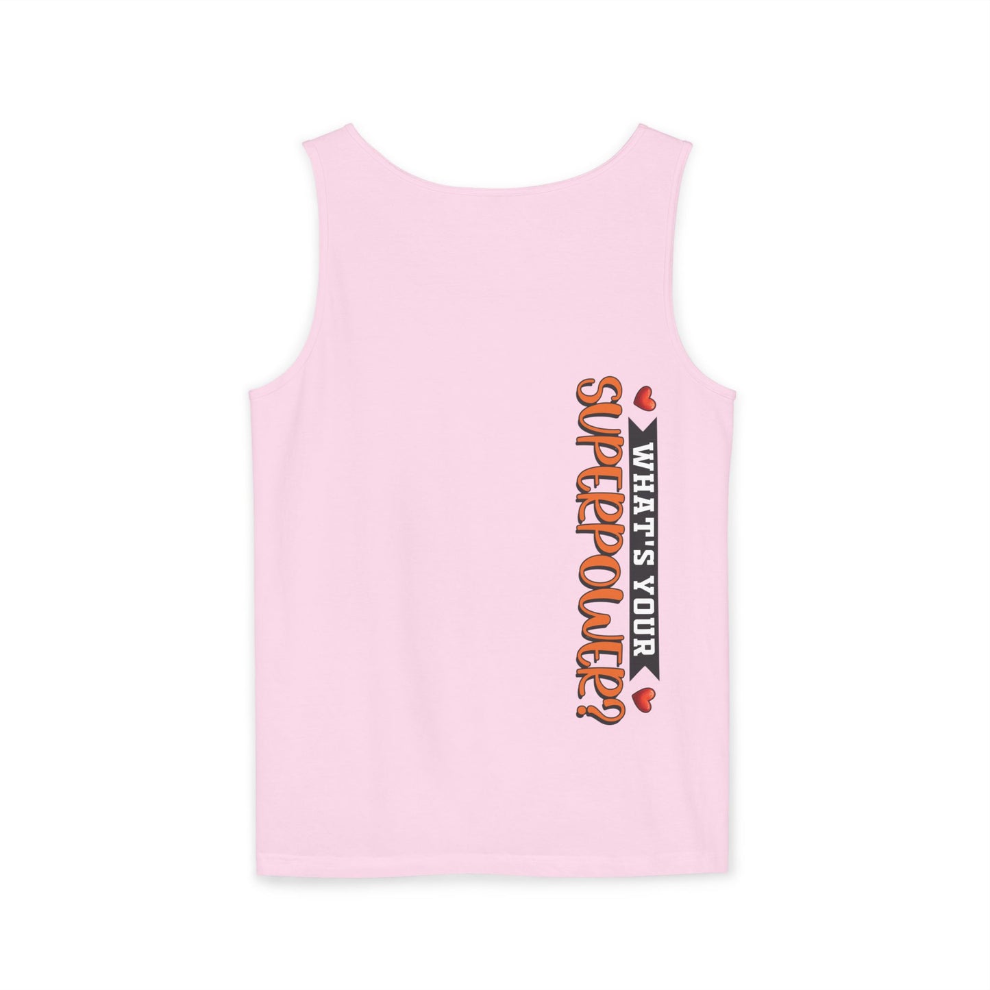 Teachers are Heros Unisex Garment-Dyed Tank Top