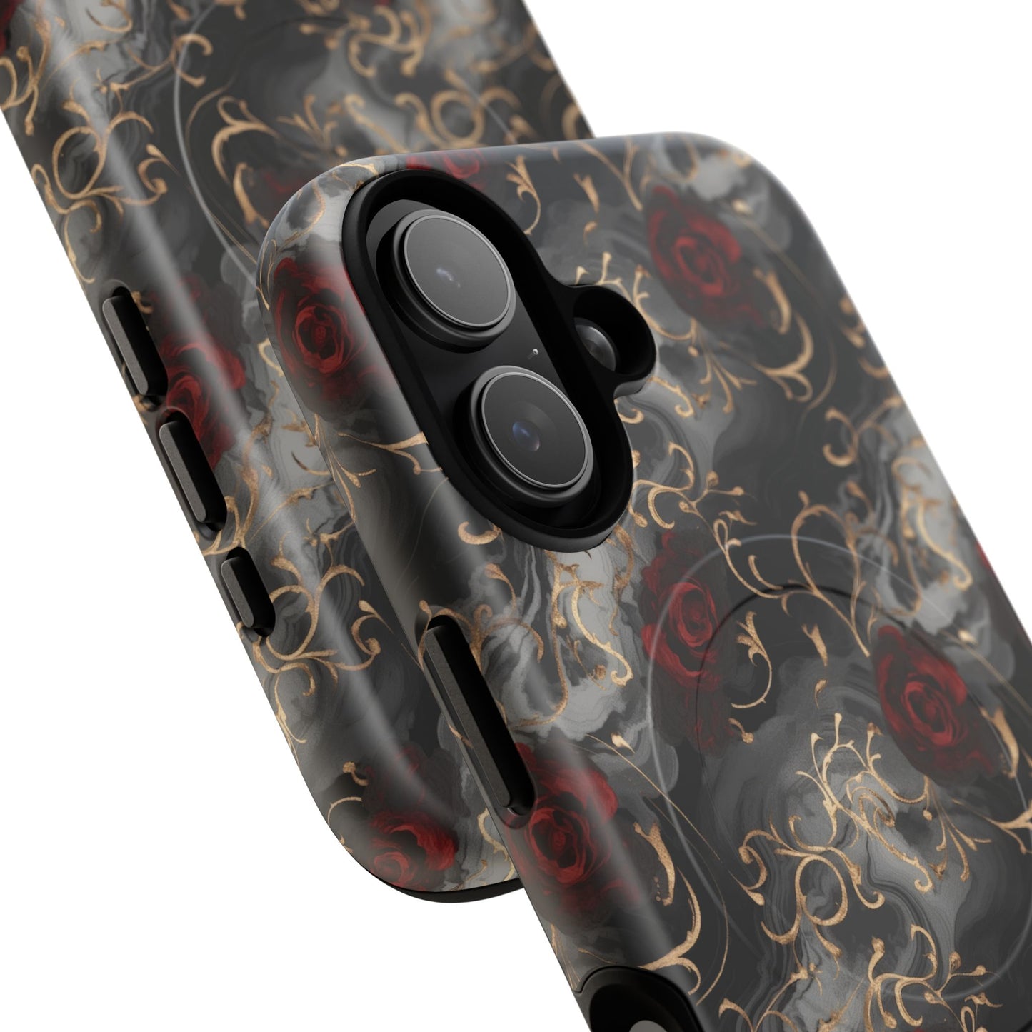 Elegant Floral Tough iPhone Magnetic Cases, iPhone Protection, Unique iPhone Covers, Stylish Mobile Accessories, Gift for Her