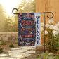 Garden Flag — "Happy 250th Birthday America" Patriotic Welcome Banner (4th of July, Memorial Day)