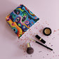 Psychedelic Visions Cotton Cosmetic Bag