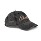 Vintage Embroidered Dad Cap with 'ELOHIM GENESIS 1:1' - Stylish Casual Hat, Gift for Him/Her, Summer Accessory, Trendy Streetwear, Spiritual Fashion