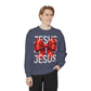 JESUS Unisex Comfort Colors Garment-Dyed Sweatshirt