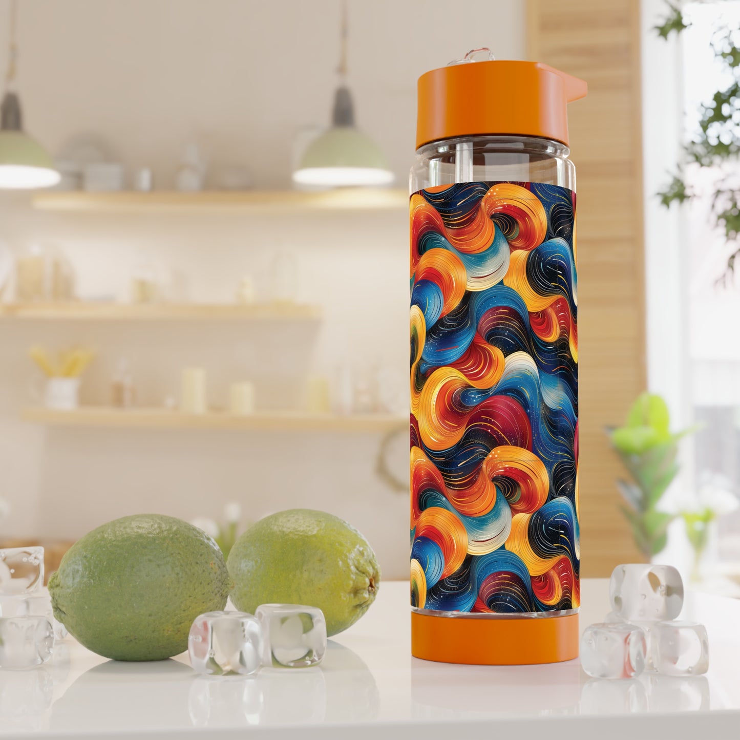 Cosmic Swirl Infuser Water Bottle