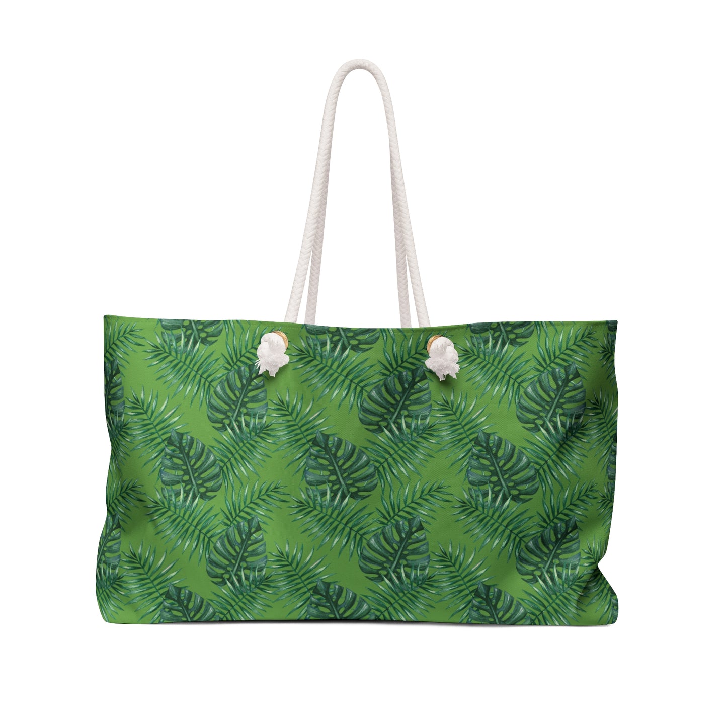 Green Tropical Bliss Weekender Bag, Gift for Her