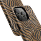 Tough Magnetic iPhone Case with Zebra Print, Stylish Protection for iPhones, Unique iPhone Accessory, Gift for Animal Lovers]