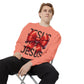 JESUS Charm Unisex Garment-Dyed Sweatshirt