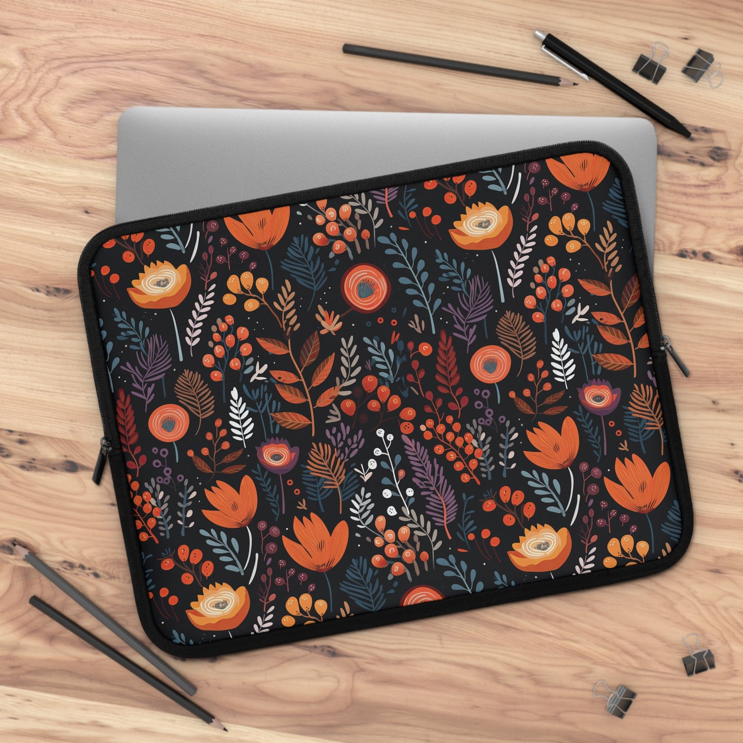 Autumn Bloom Laptop Sleeve