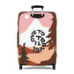 Fun Luggage Cover - "I Love to Travel" - Stylish Travel Accessory