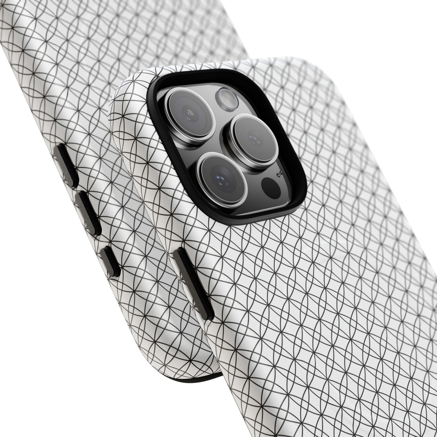 Personalized Geometric Phone Case, Stylish Tough Magnetic Cases, Unique Protection, Trendy Gift for Tech Lovers, Modern Mobile Accessory