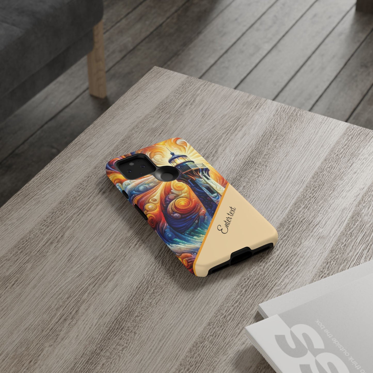 Personalized Cosmic Beacon Tough Samsung and Google Phone Cases