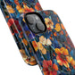 Cathedral Petals Tough Magnetic iPhone Case, Durable, Stylish, Unique Floral Design, Gifts for Her, Birthday, Everyday Use, Stained Glass iPhone Case.