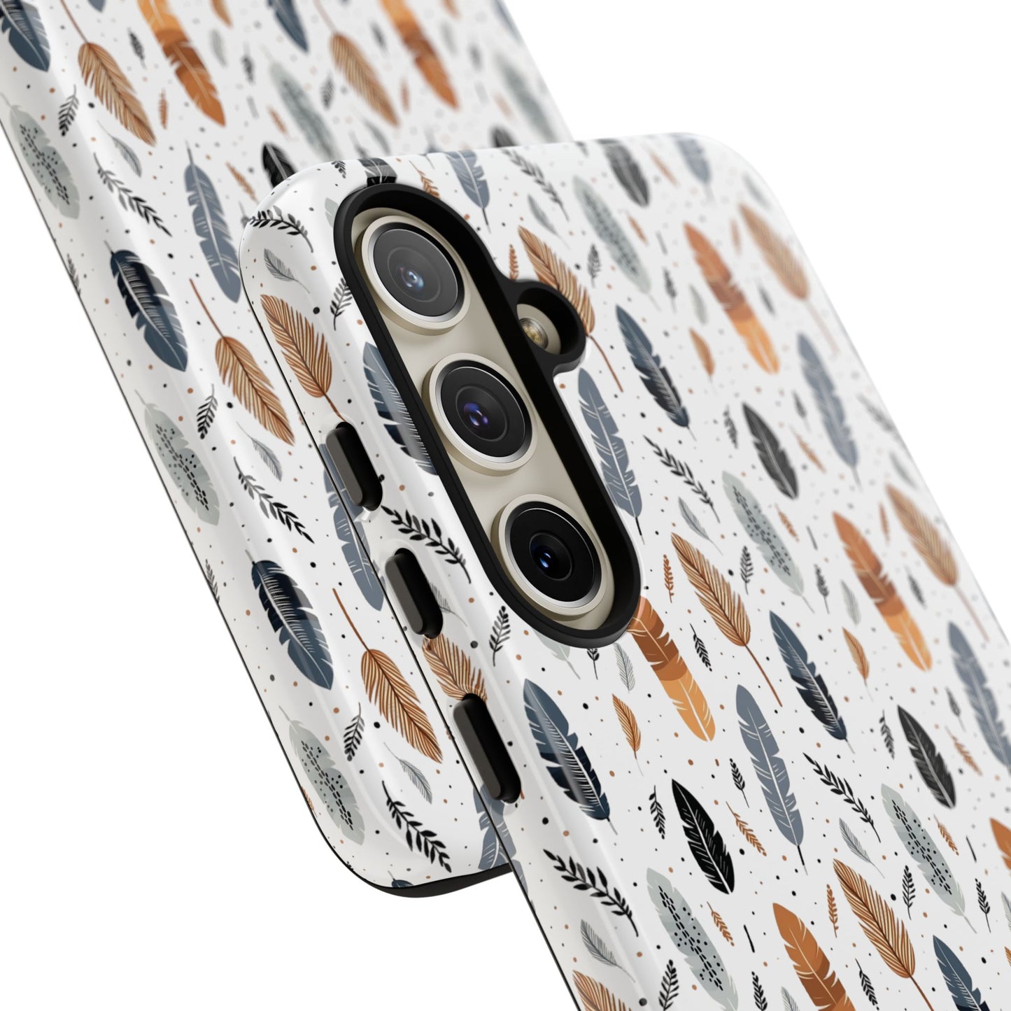 Whispering Feathers iPhone, Samsung and Google Tough Cases