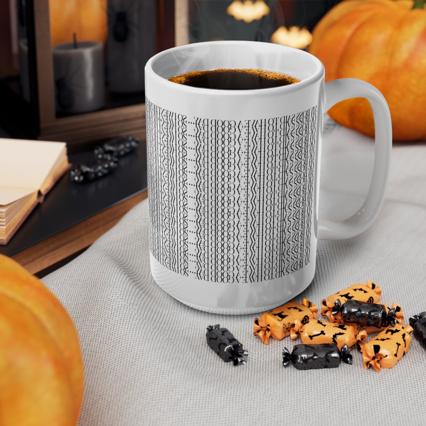 Funny Hidden Message Mug - “My Boss said to have a good day… so I went home.”- Viral Optical Illusion Mug - Secret Sarcastic Work Message - Dishwasher Safe, Unique Gifts for Coffee Lovers, Home & Office Decor, Holiday Present.