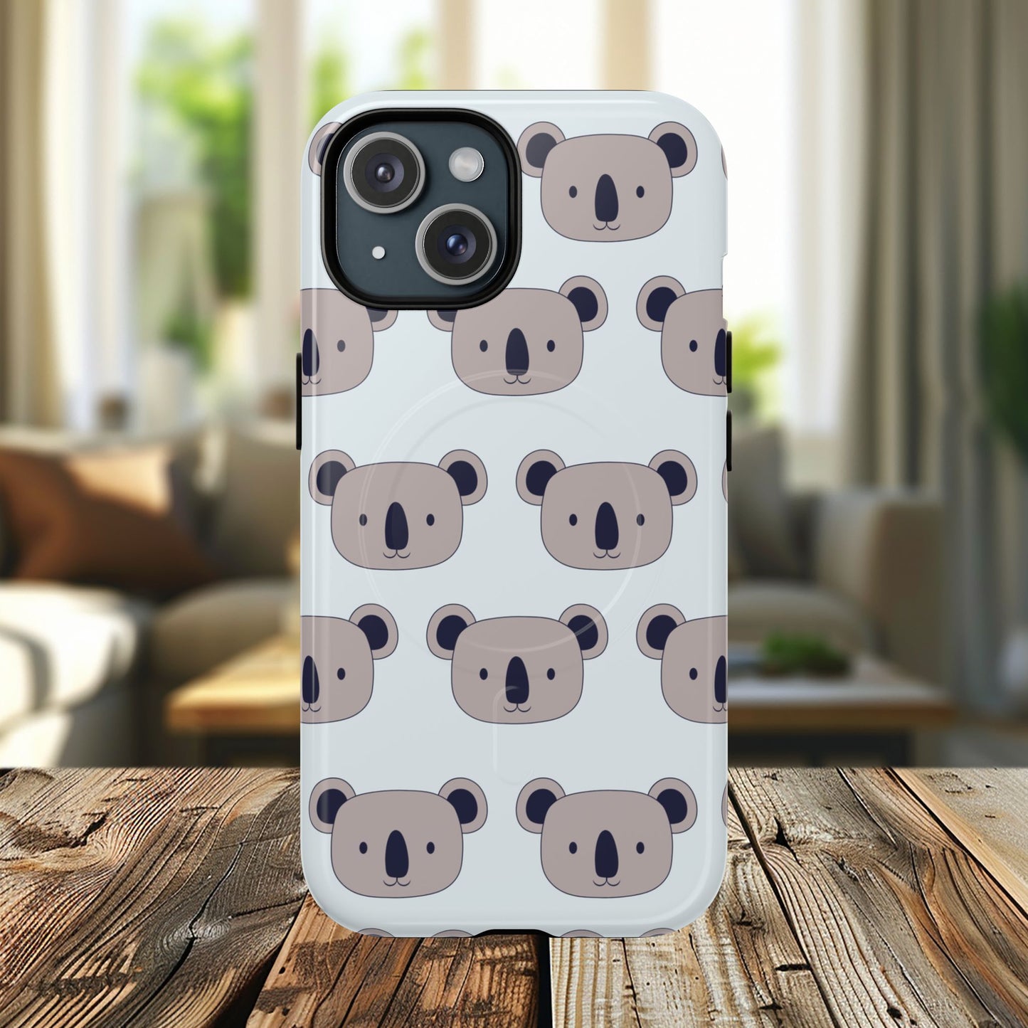 Cute Koala iPhone Case, Tough Magnetic iPhone Cases, Funny Animal Cases, Unique Gifts for Animal Lovers, Cute Phone Accessories, Birthday Gift
