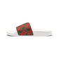 Red Tropical Bliss Women's Removable-Strap Sandals