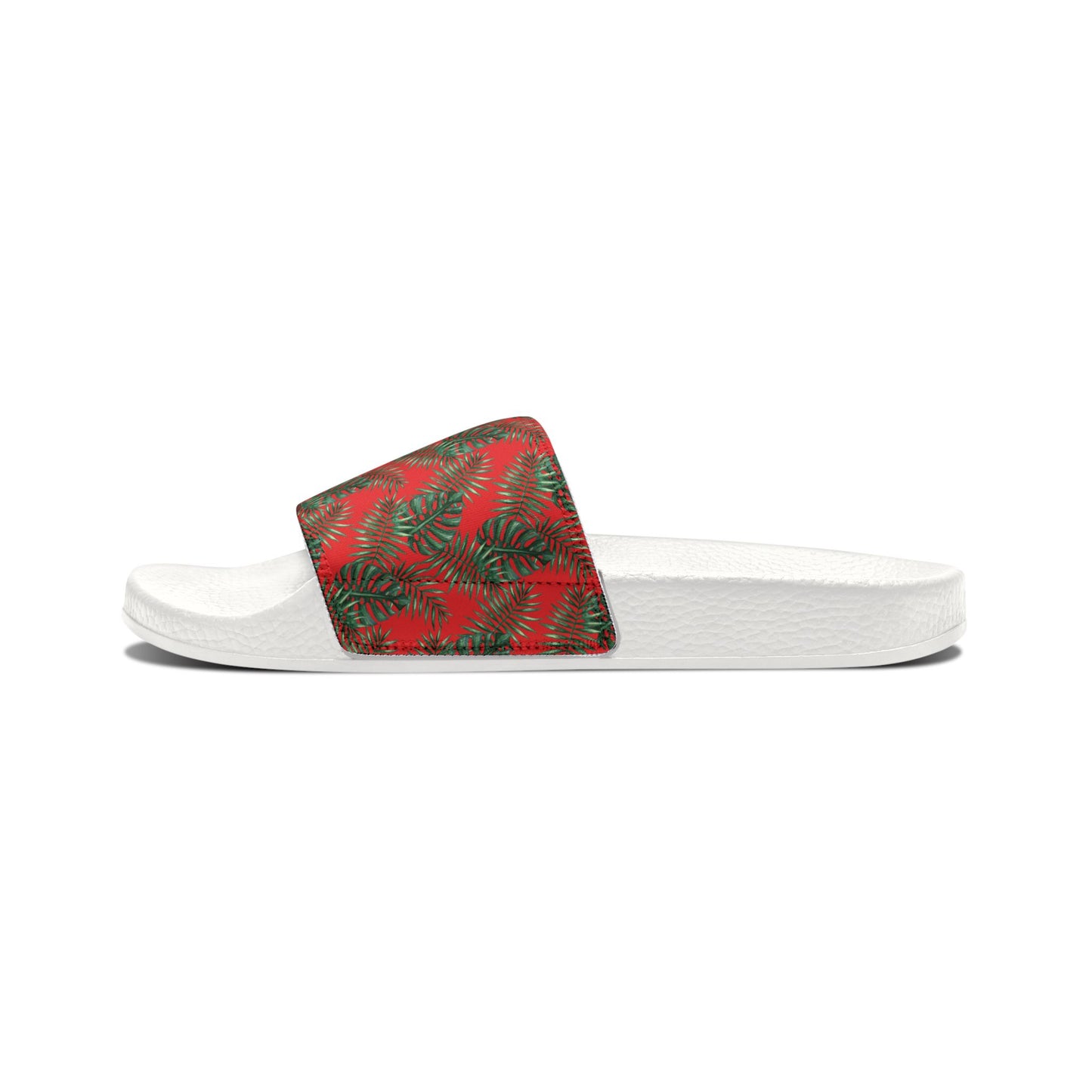 Red Tropical Bliss Women's Removable-Strap Sandals