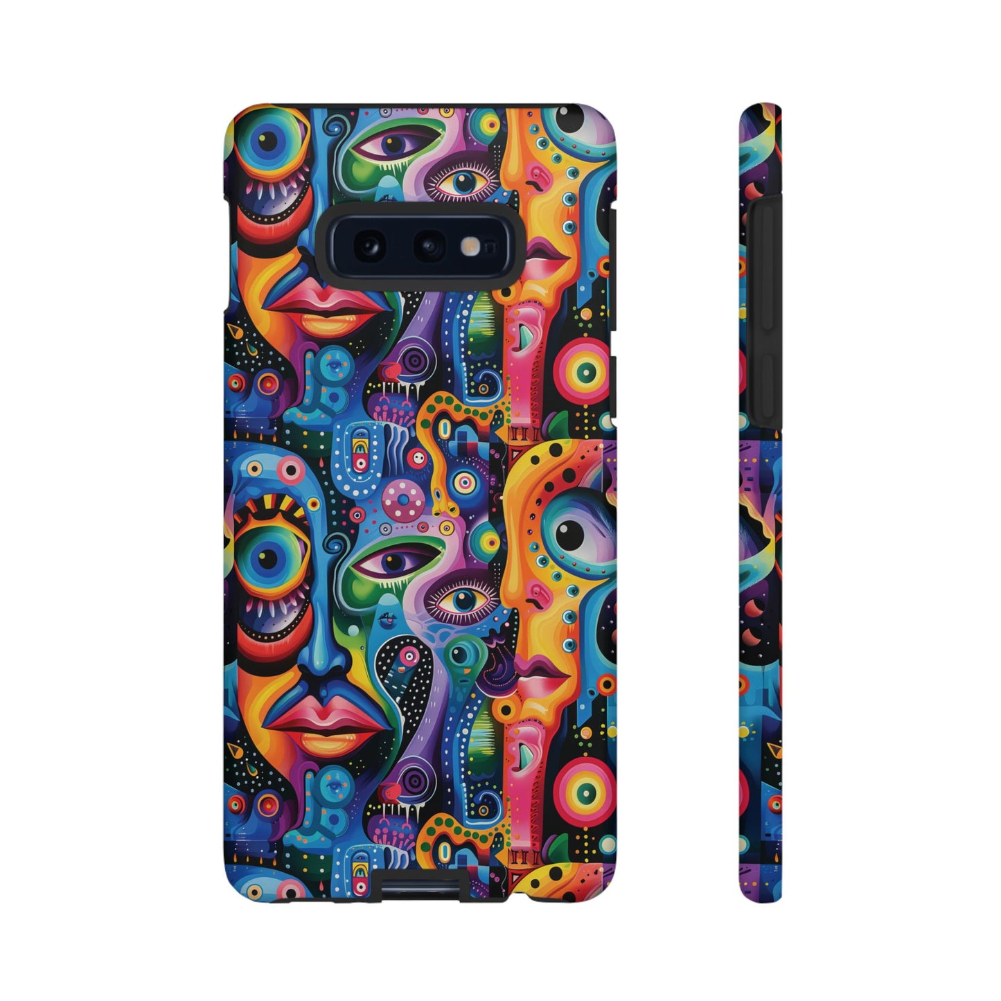 Psychedelic Visions Vibrant Art Google Pixel, iPhone and Samsung Phone Case - Tough Cases for Creative Souls