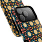 Celestial Spice Tiling Colorful Tough Magnetic iPhone Case, Unique iPhone Cover, Artistic Mobile Shell, Durable Design Accessory, Trendy Gift Idea, MagSafe® iPhone Case.
