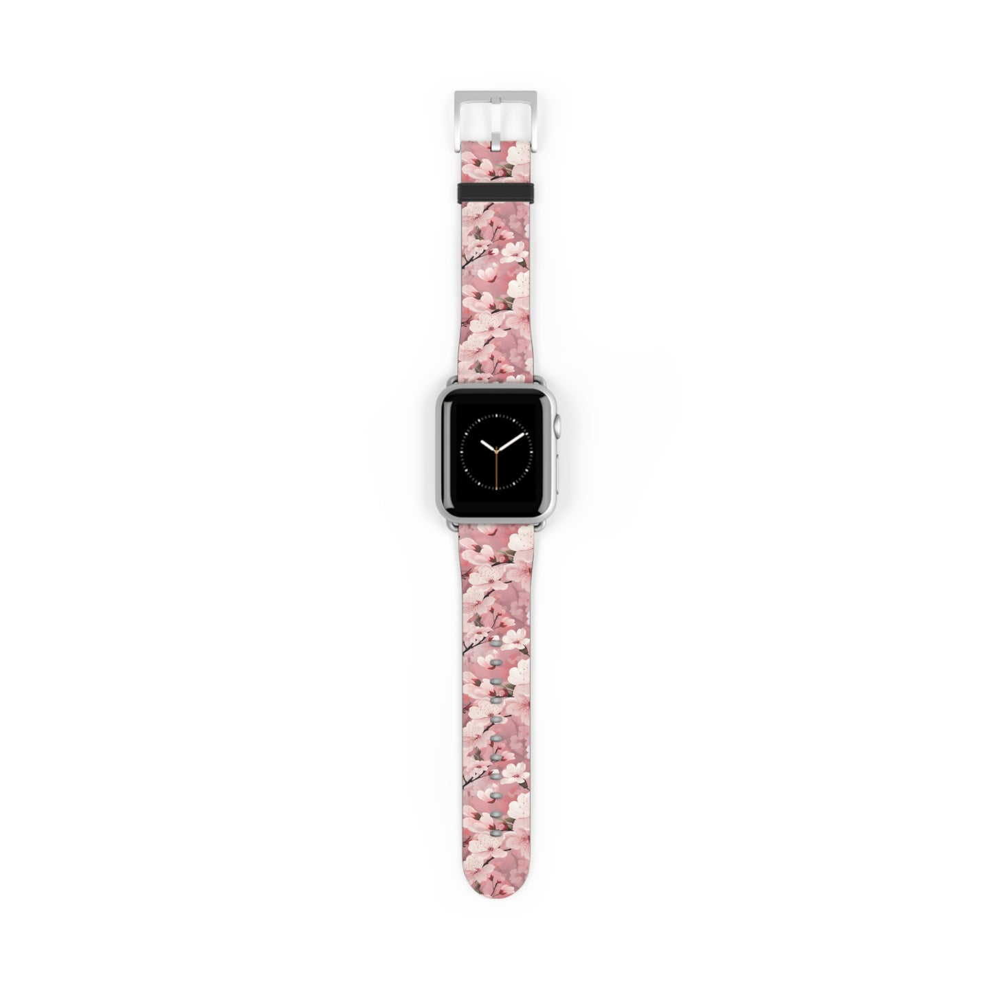 Cherry Blossom Floral Floral Watch Band - Elegant Design.
