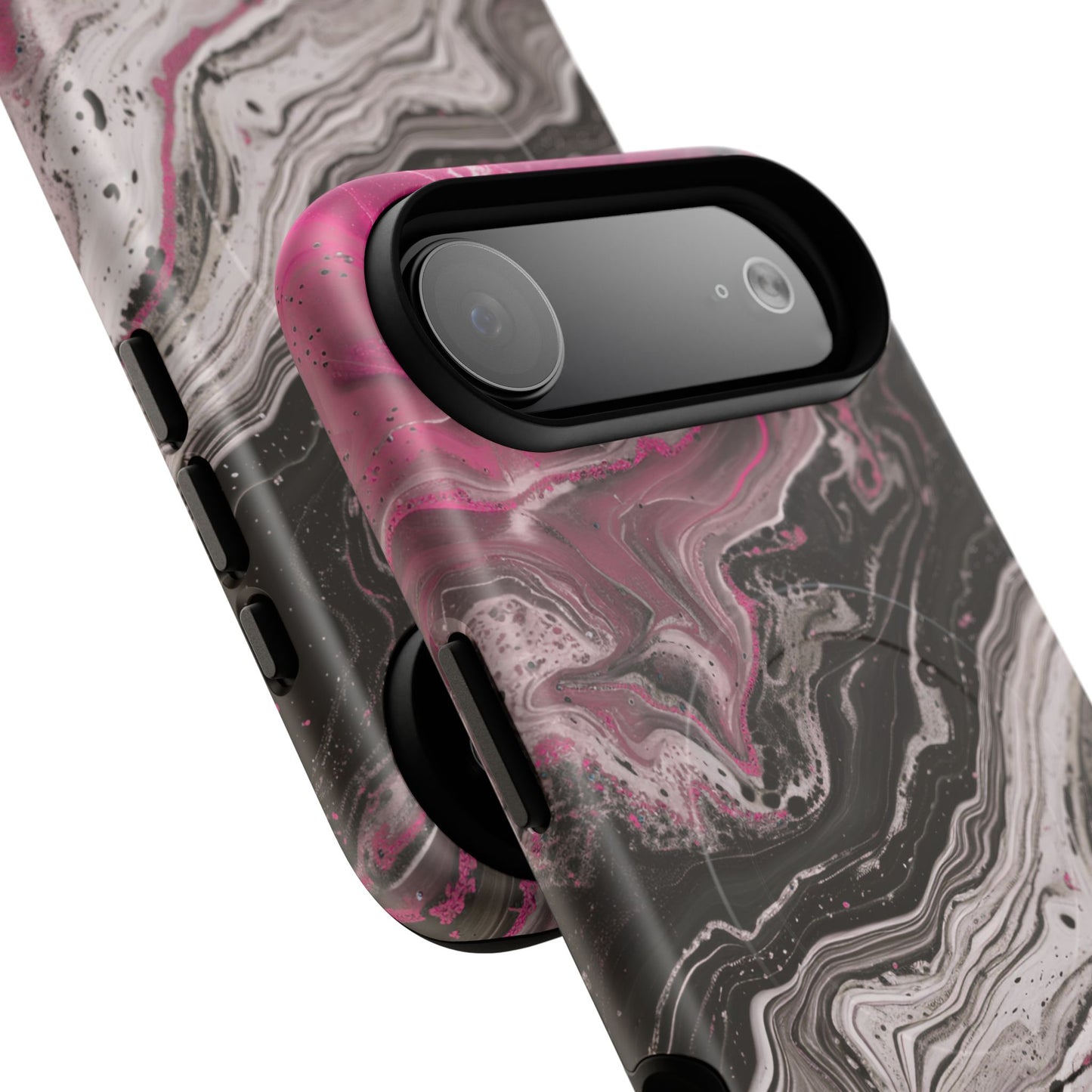 Stylish Magnetic iPhone Cases for Tough Protection, Trendy iPhone Covers, Gift for Teens, Modern Tech Accessories, Marble iPhone Design Cases
