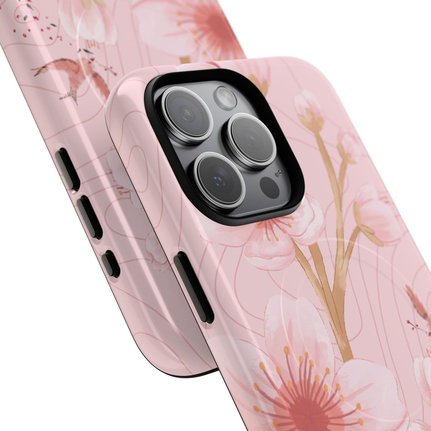 I am with You Always Matthew 28:20, Inspirational Gift, Floral Bible Verse, Magnetic Tough MagSafe® iPhone®, 13, 14, 15, 16, 17, Pro, Pro Max, Plus Cases.