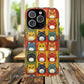 Cute Kawaii Cat iPhone Case, Tough Magnetic iPhone Case, Animal Lover Gift, Kawaii iPhone Cover, Fun Cat Design