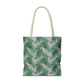 Grey Tropical Bliss Tote Bag